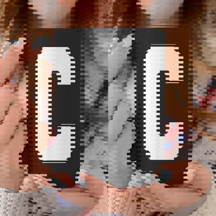大文字 C アルファベット モノグラム イニシャル コーヒーマグ 面白い贈り物