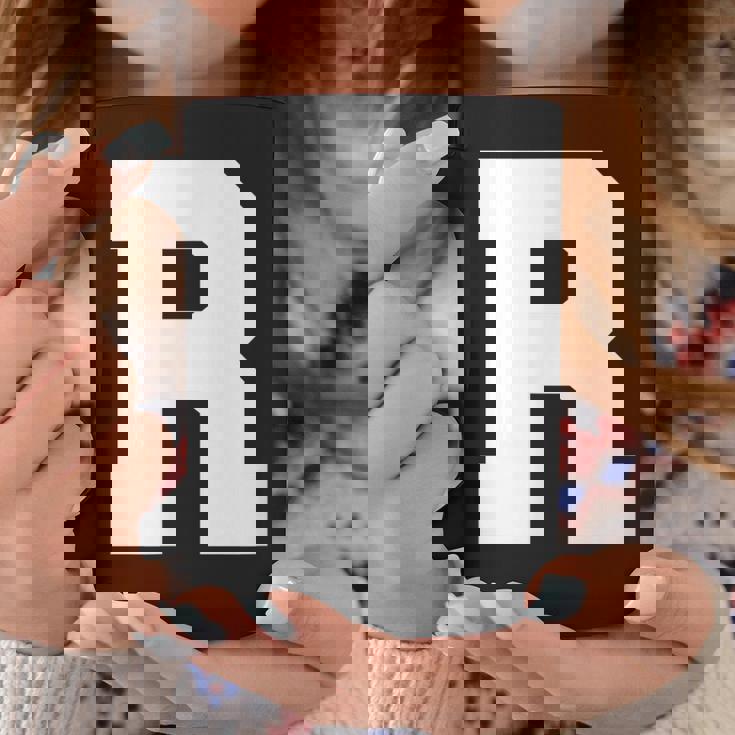 大文字 R アルファベット モノグラム イニシャル コーヒーマグ 面白い贈り物