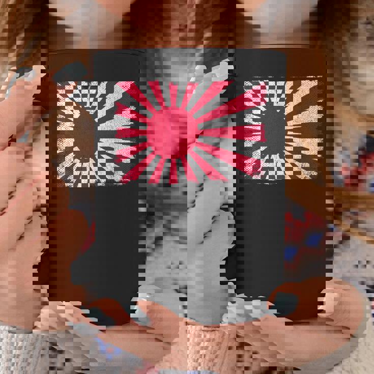 大日本帝国 男性 女性 グランジ ヴィンテージ 旭日旗 コーヒーマグ 面白い贈り物