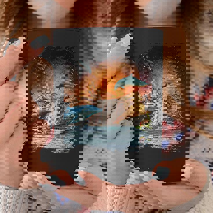 天体金星イルカ、宇宙惑星銀河ドルフィンズ コーヒーマグ 面白い贈り物