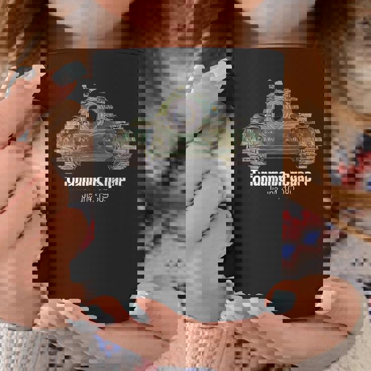 天安門スクエア民主主党抗議 64 1989年6月4日 戦車男 コーヒーマグ 面白い贈り物