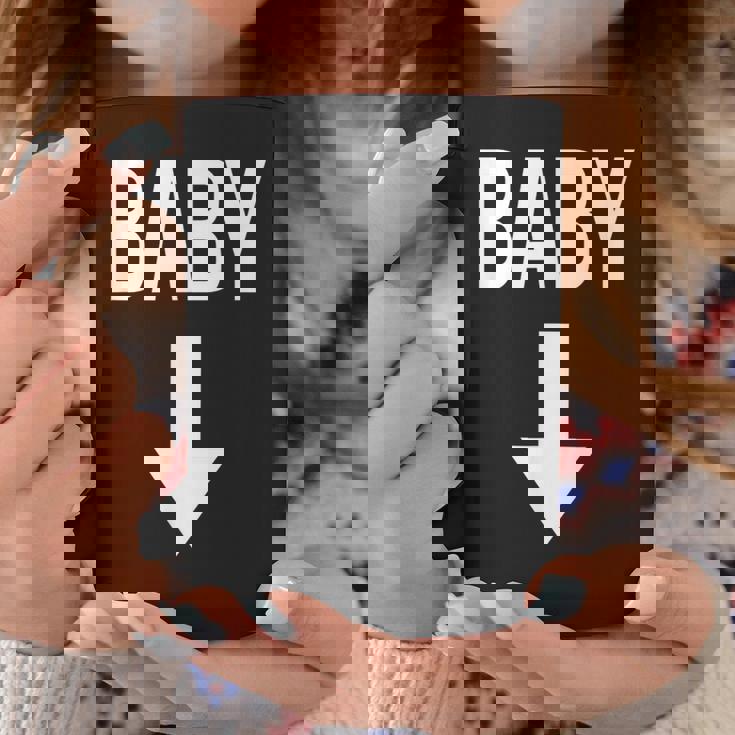 妊娠発表サプライズママとパパシャツ コーヒーマグ 面白い贈り物