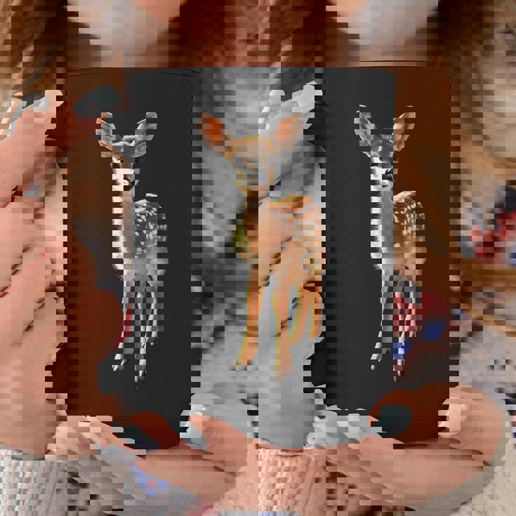 子鹿愛好家のためのロー鹿 ローバック鹿 子鹿 スイート鹿 コーヒーマグ 面白い贈り物