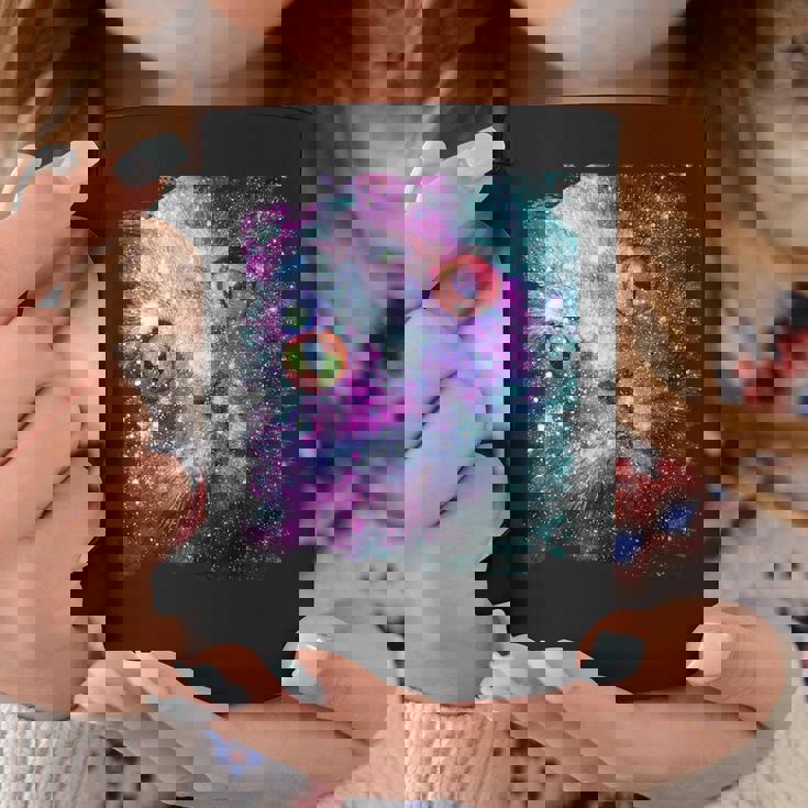 宇宙のかわいいアストロ宇宙猫 コーヒーマグ 面白い贈り物