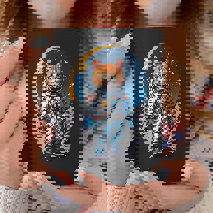 宇宙飛行士 02 宇宙飛行士 猫 コーヒーマグ 面白い贈り物