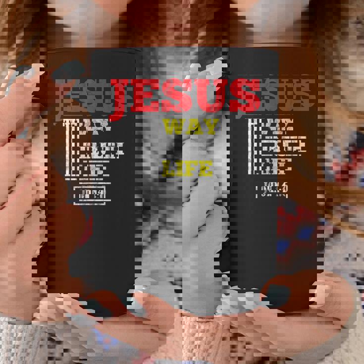 宗教信仰の信仰のためのキリスト教の聖句 コーヒーマグ 面白い贈り物