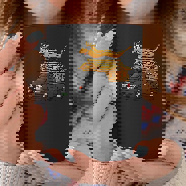 宮型霊柩車 コーヒーマグ 面白い贈り物