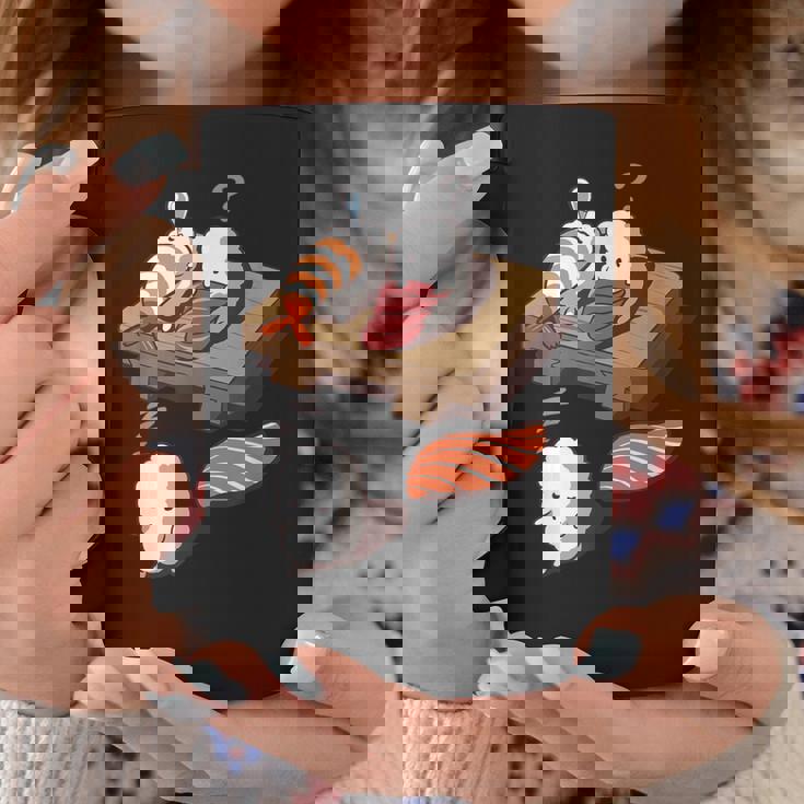 寝ぼける 寿司 すし えび サーモン まぐろ コーヒーマグ 面白い贈り物