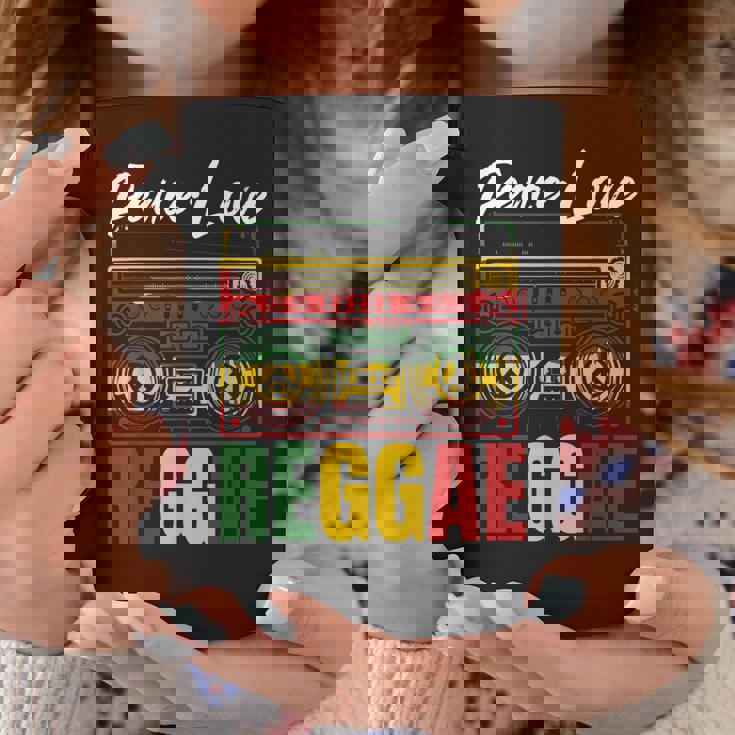 平和 レゲエ音楽 ラスタ ジャマイカ コーヒーマグ 面白い贈り物