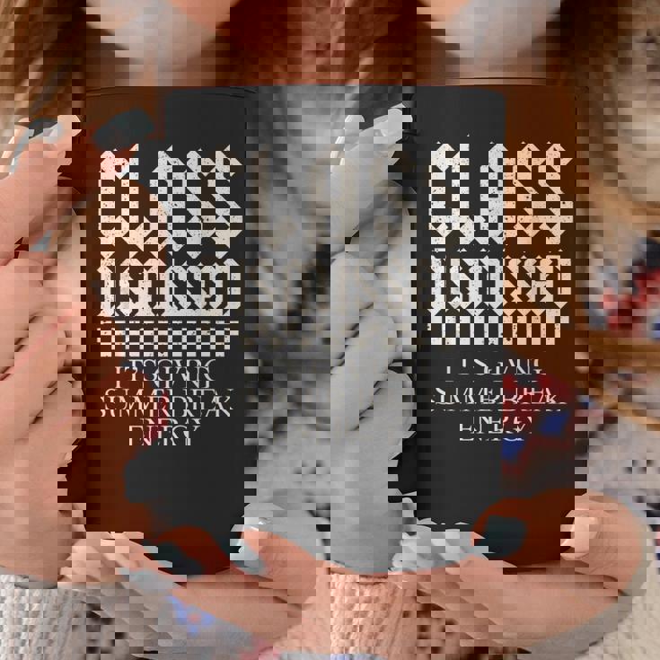 年末の先生は夏休みのエネルギーを与えています コーヒーマグ 面白い贈り物