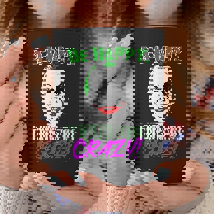 幸せになろう！ コーヒーマグ 面白い贈り物