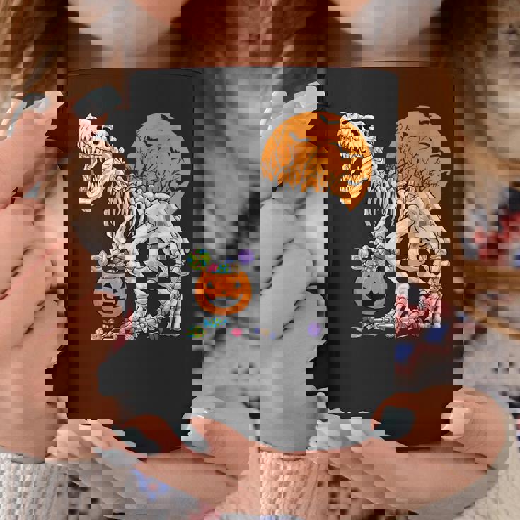 恐竜 T-Rex スケルトン 古代 科医 恐竜 怖い ハロウィン コーヒーマグ 面白い贈り物