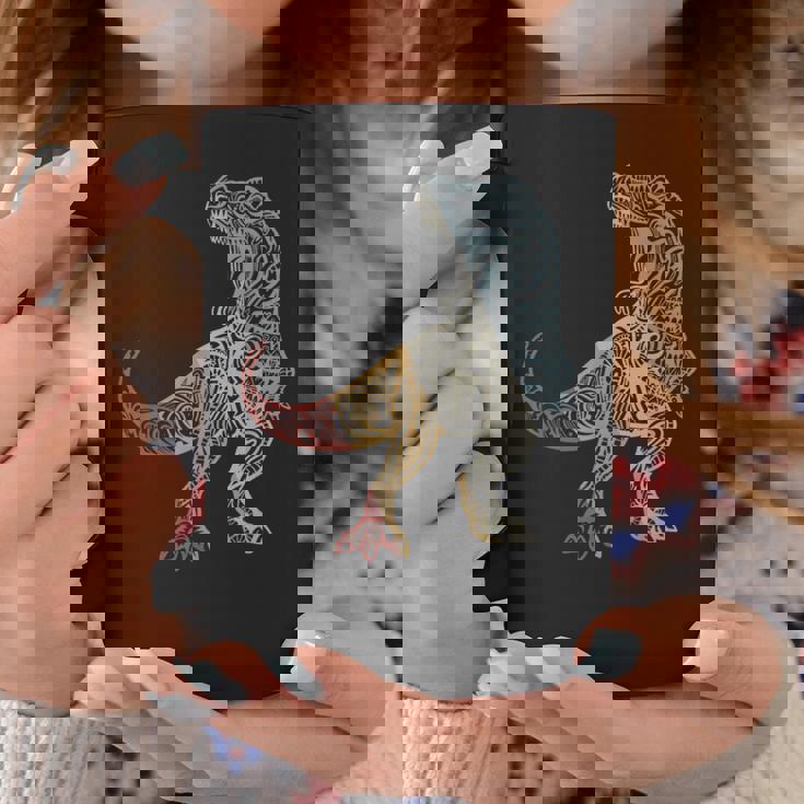 恐竜 レトロスタイル ビンテージ コーヒーマグ 面白い贈り物