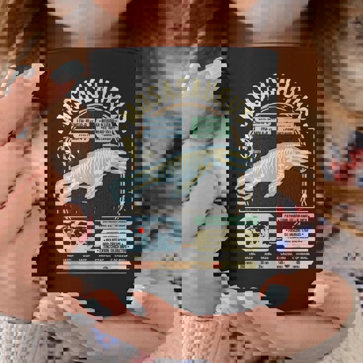 恐竜の事実 モササウルスの科学と解剖学のギフト コーヒーマグ 面白い贈り物