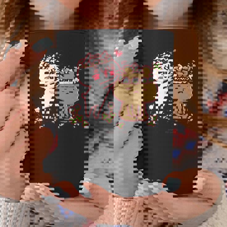 愛しすぎて大好きすぎる。 お花の冠 コーヒーマグ 面白い贈り物