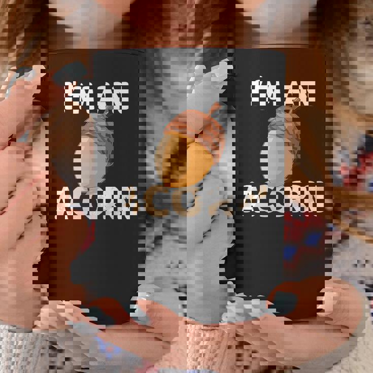 感謝祭 秋 どんぐり コスチューム Happy Falleason ギフト コーヒーマグ 面白い贈り物