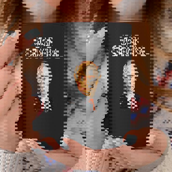 戦争犯罪者プーチン反ウラジミールプーチン コーヒーマグ 面白い贈り物