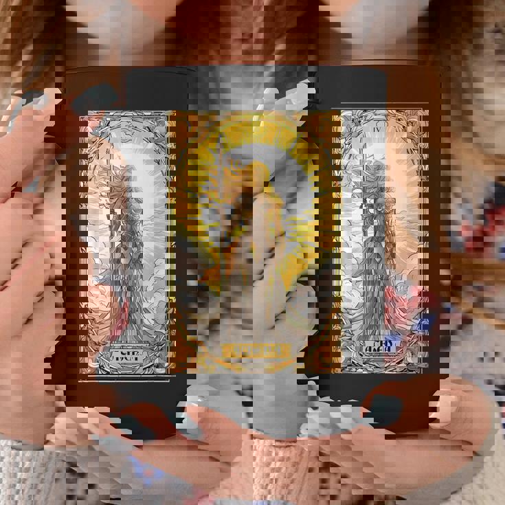 戦士の女神アテナ ギリシャ神話 タロットカード コーヒーマグ 面白い贈り物