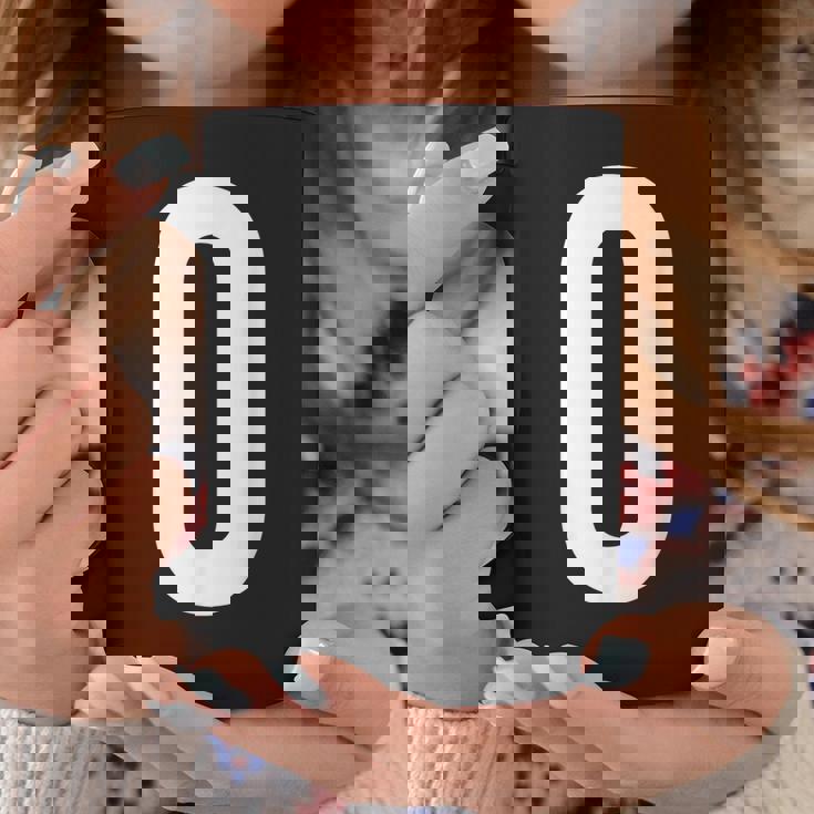 数字 0 数字ゼロ桁アルファベット コーヒーマグ 面白い贈り物