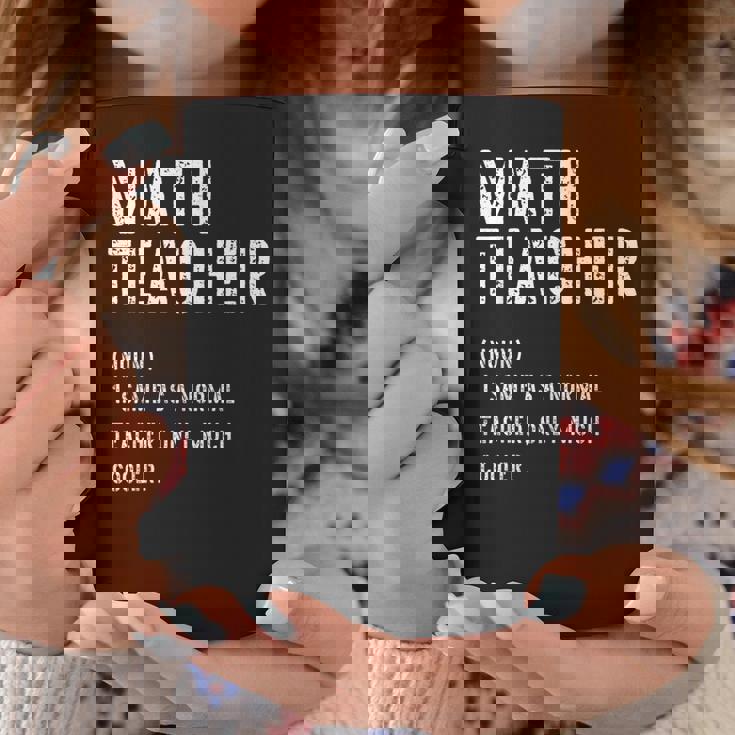 数学先生 定義シャツ 学校の初日 コーヒーマグ 面白い贈り物