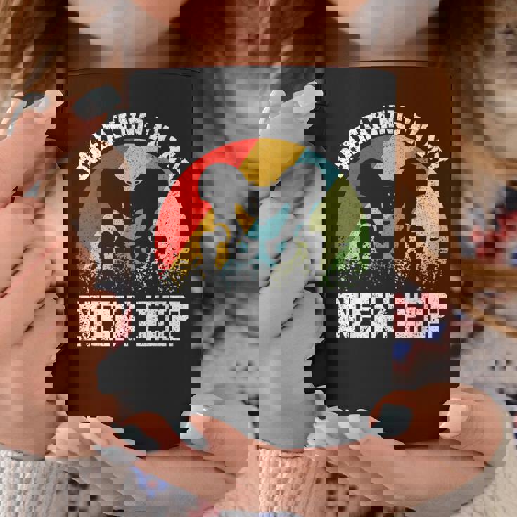 新しい股関節の慣らし 股関節置換手術 コーヒーマグ 面白い贈り物