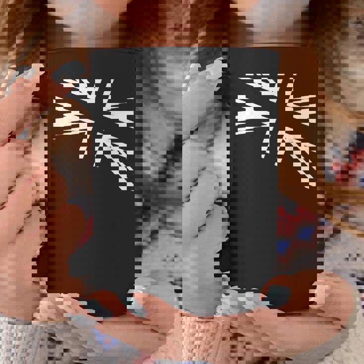 旗愛好家のためのユニオンジャックのホワイトデザイン。 コーヒーマグ 面白い贈り物