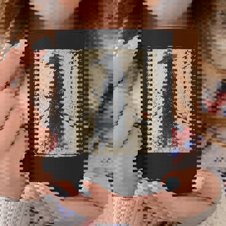 日本 武士 武士 戦闘機 浮世 墨絵 侍 コーヒーマグ 面白い贈り物