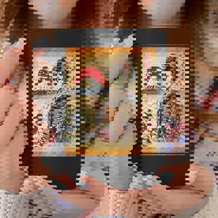 日本の伝統の優雅さ コーヒーマグ 面白い贈り物