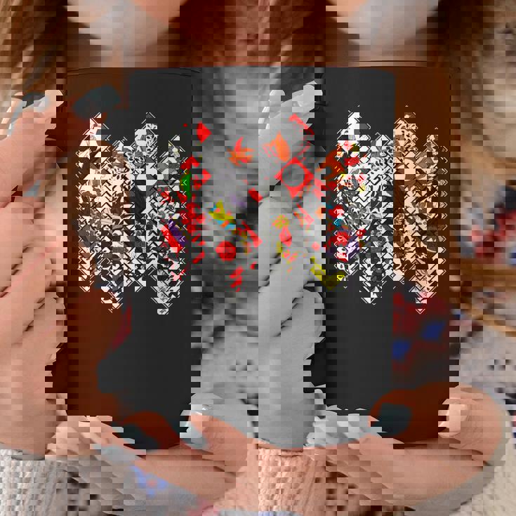 日本の伝統工芸品 花札 男性 女性 コーヒーマグ 面白い贈り物