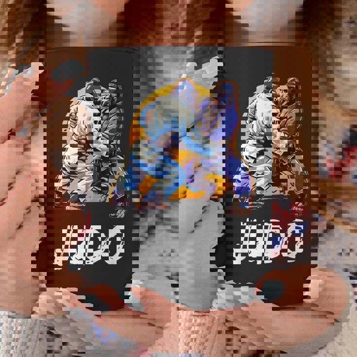 日本の柔道 ゴリラ柔道家 コーヒーマグ 面白い贈り物