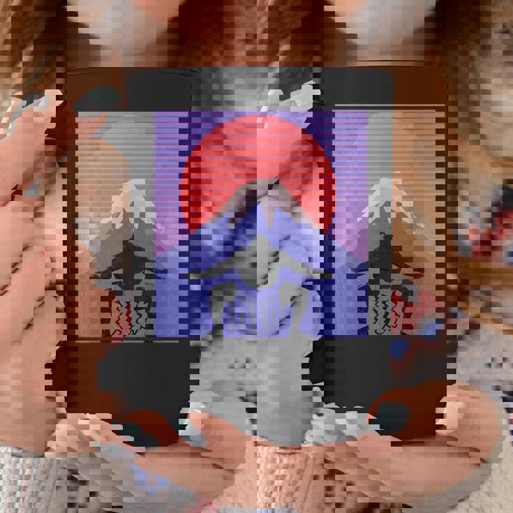 日本の相撲力士は、日本のマワシで 富士山の美学 コーヒーマグ 面白い贈り物