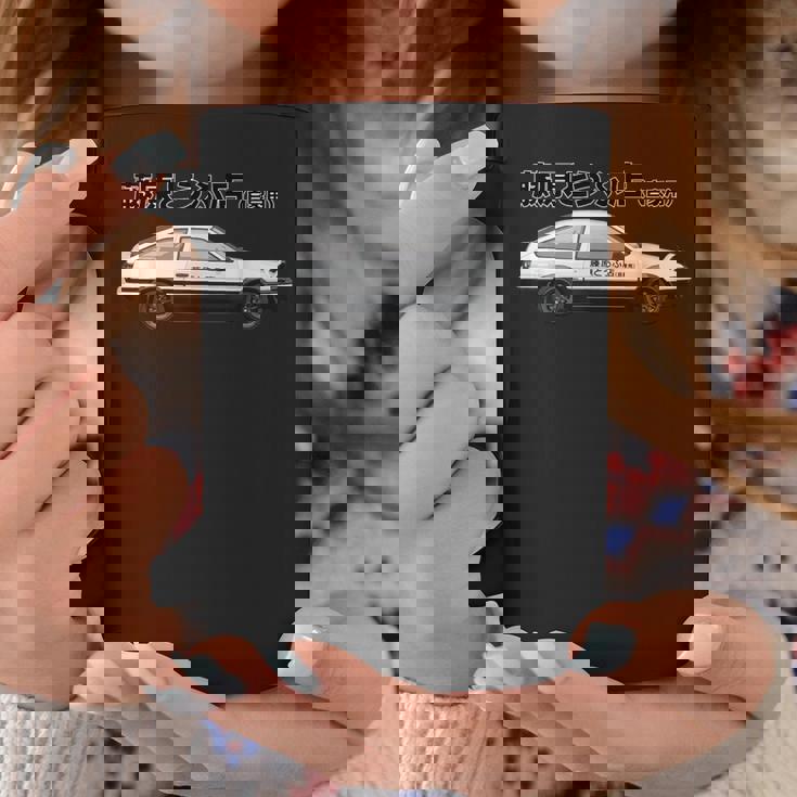 日本の豆腐配送トラック ドリフト86 アニメ風 コーヒーマグ 面白い贈り物