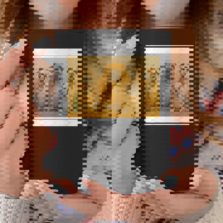 日本ブルドッグファミリー コーヒーマグ 面白い贈り物