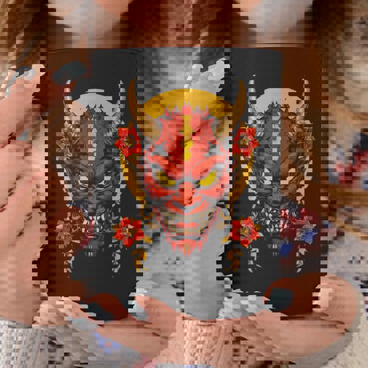 日本伝統マスク 歌舞伎 仮面 サムライマスク 東京 コーヒーマグ 面白い贈り物