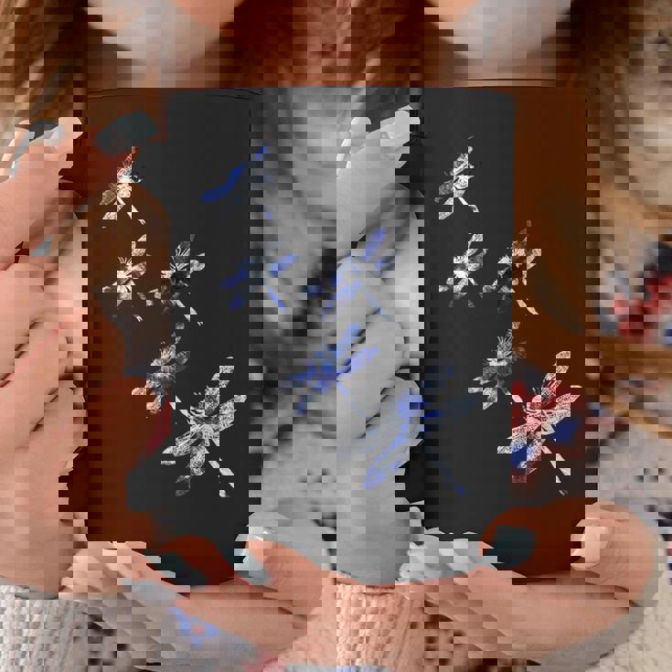 日本美絞り絞り染めトンボ コーヒーマグ 面白い贈り物