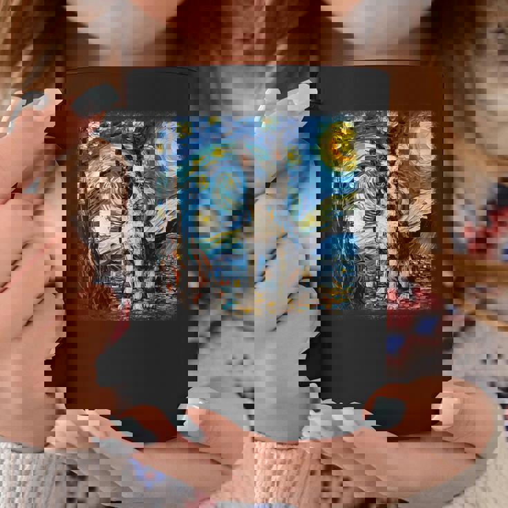 星月夜のヴァンゴッホ ボストンテリア コーヒーマグ 面白い贈り物