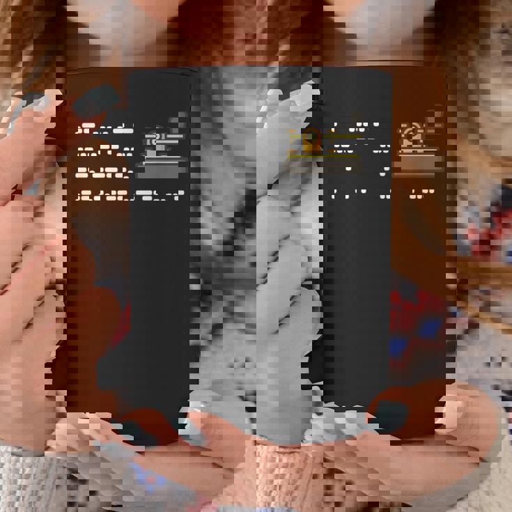 最初のモールス信号メッセージ-神は何を造ったのか コーヒーマグ 面白い贈り物