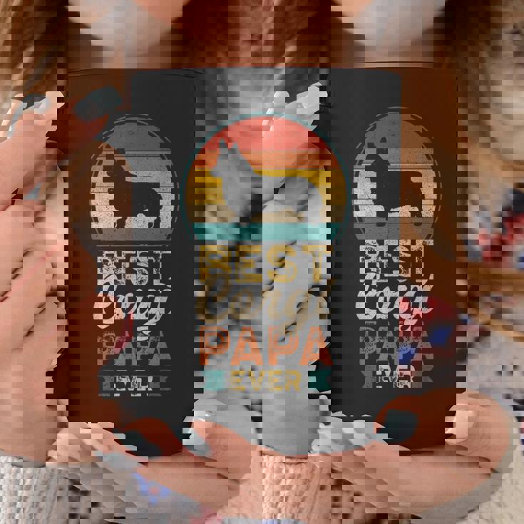 最高のコーギー・パパ、父の日 コーヒーマグ 面白い贈り物