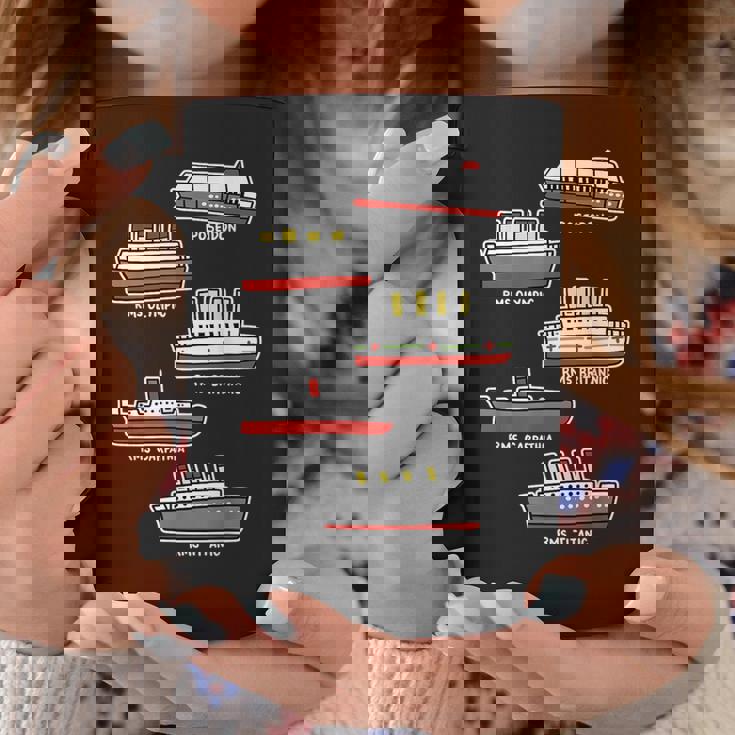 有名なクルーズ船 Rms タイタニック ブリタニック ポセイドン カルパチア コーヒーマグ 面白い贈り物