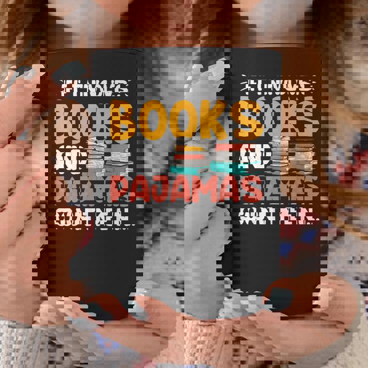 本やパジャマが関係するなら、おもしろい本好きの言葉 コーヒーマグ 面白い贈り物