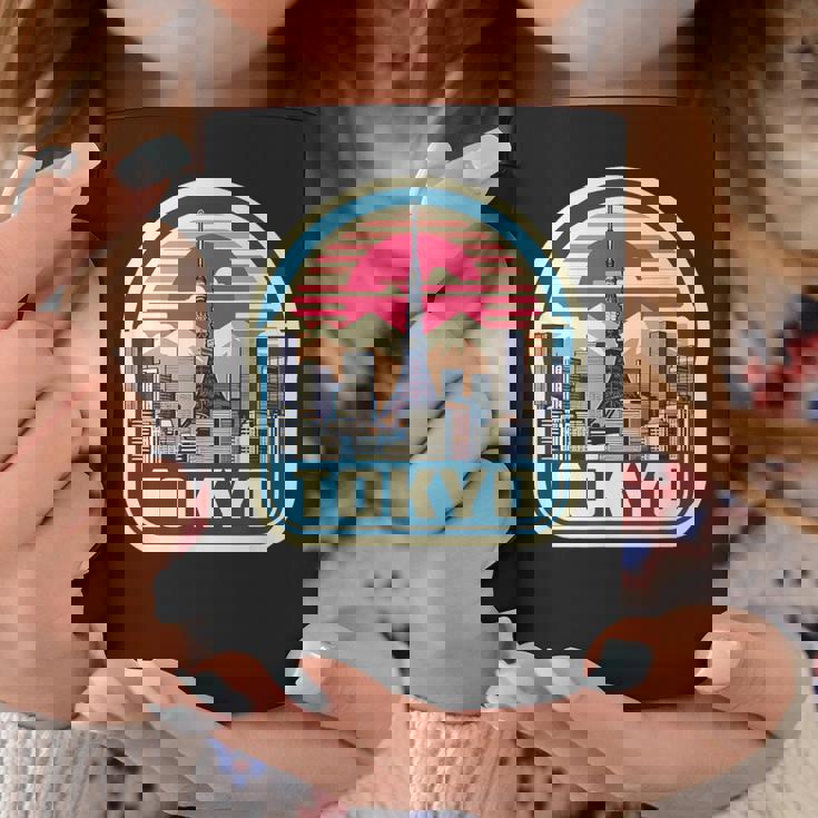 東京シティスカイライン ヴィンテージ 日本土産 レトロカラー コーヒーマグ 面白い贈り物