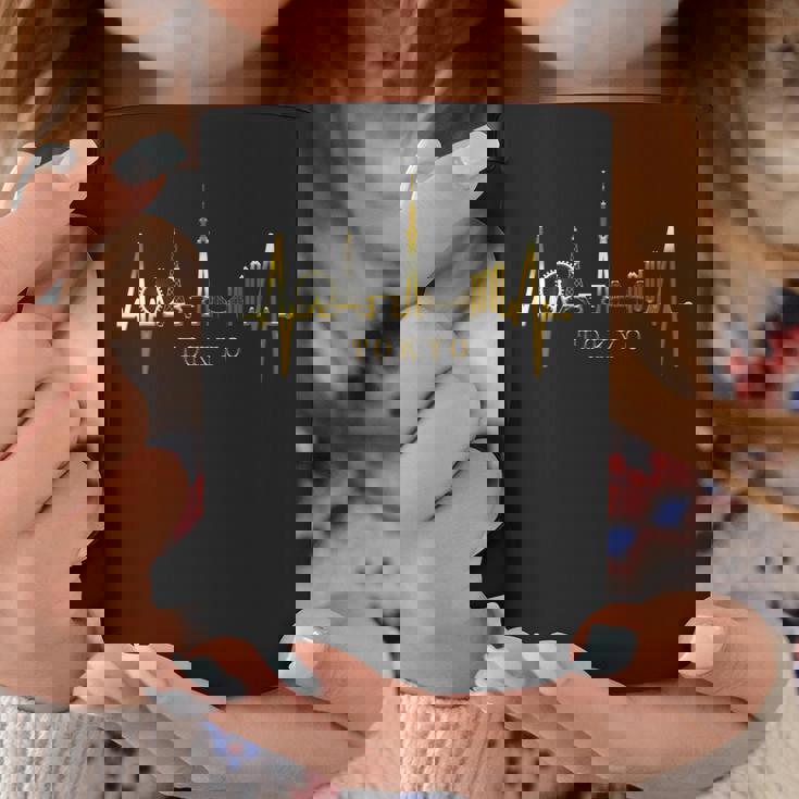 東京スカイライン ハートビート・ジャパン ファン・ハート アイ・ラブ・トーキョー I Love Tokyo コーヒーマグ 面白い贈り物