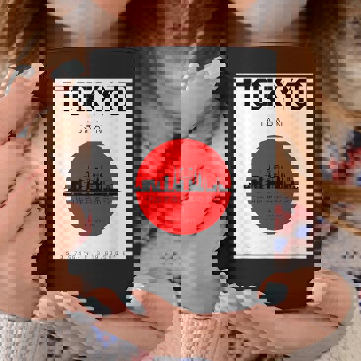 東京都 日本スタイル グラヒック 日本文化 コーヒーマグ 面白い贈り物