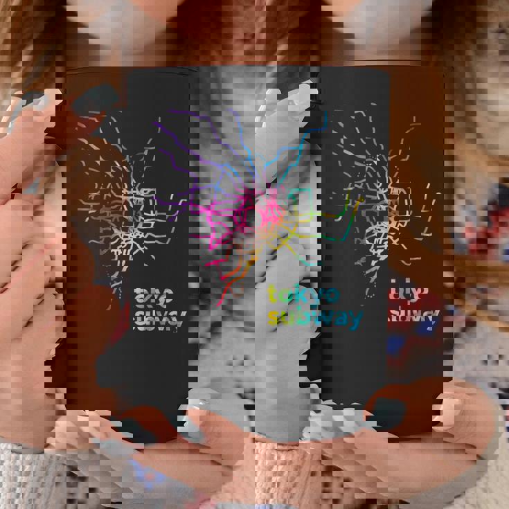 東京都メトロ地下鉄地図レトログルービー コーヒーマグ 面白い贈り物