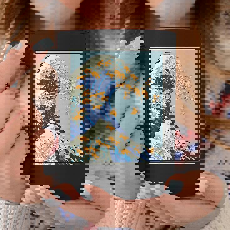 柴犬 大波 日本 神奈川 北斎 犬 動物 コーヒーマグ 面白い贈り物