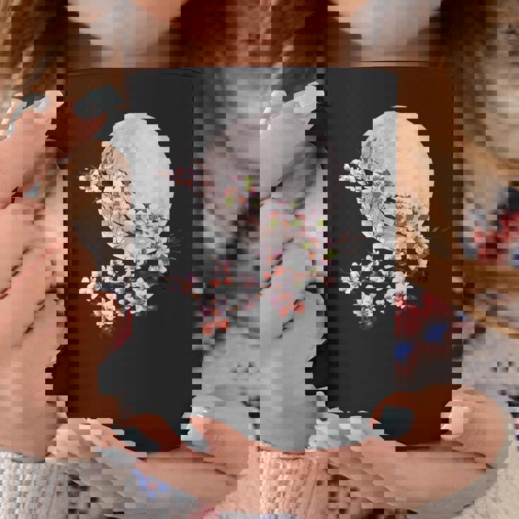 桜 花 満月 さくら 日本文化 コーヒーマグ 面白い贈り物