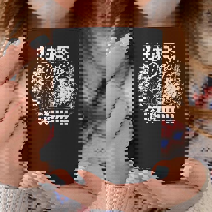 植物 犬 コーヒー おもしろ ガーデニング 犬好き ギフト コーヒーマグ 面白い贈り物