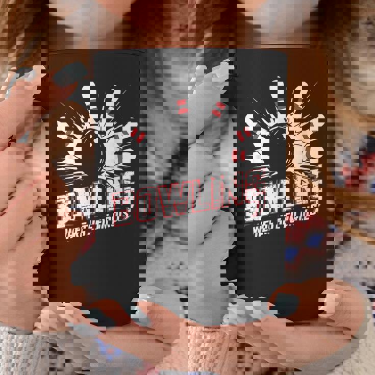 楽しいロールスボーリング パンヴィンテージボウリングボール コーヒーマグ 面白い贈り物