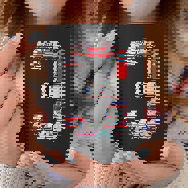 楽しい救急車 3歳の誕生日パーティー 男の子 3歳服 コーヒーマグ 面白い贈り物