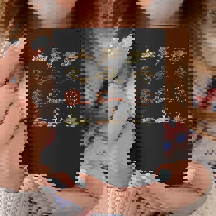 様々な種類の蛇 男の子 女の子 教育用ヘビ コーヒーマグ 面白い贈り物